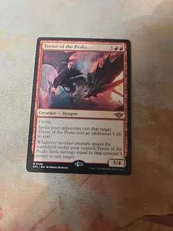 Terror Of The Peaks Outlaws Of Thunder Junction MTG NM - Image 1