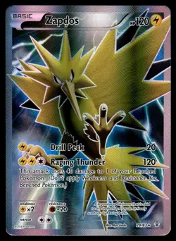 ZAPDOS [FULL ART] - 29/83 - GENERATIONS XY HOLO POKEMON ENGLISH - NM - Image 1
