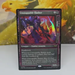 Wizards of the Coast Unstoppable Slasher Creature Rare Black 0312 Showcase Foil - Image 1