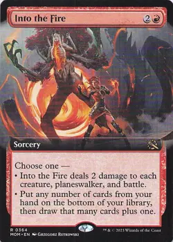 Into the Fire (Extended Art) March of the Machine Regular - Image 1