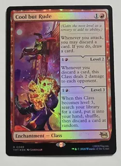 Magic: The Gathering Cool but Rude - Rare R 0089 Foil - Image 1