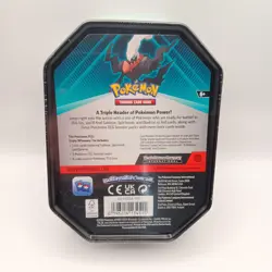 Pokemon Triple Whammy DARKRAI Tin 3 Booster Packs 3 Foil Cards TCG New Sealed - Image 2