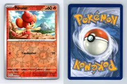 Pansear #22/191 SV Surging Sparks 2024 Reverse Holo Common Pokemon TCG Card - Image 1