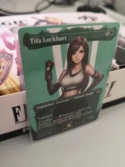 Tifa Lockhart (Borderless) Final Fantasy MtG (Non-Foil) Rare #0391 Never Used! - Image 2