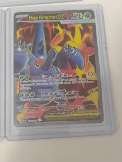 Pokemon Illustration Rare-Toedscruel-Mega Heracross-Drapion Full Art Holo Cards - Image 2