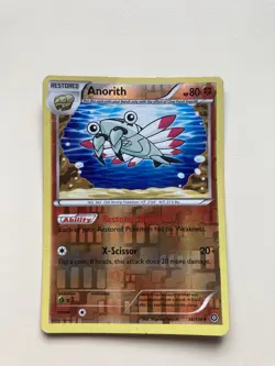 Anorith 56/114 - Reverse Holo - Steam Siege Pokemon Card - Image 1