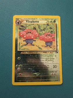 Pokemon TCG Vileplume 17/18 Southern Islands Reverse Holo Card NM - Image 1