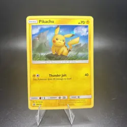Pikachu - SM183 - Cosmos Holo - Black Star Promo - Pokemon Card - NM -c - Image 1