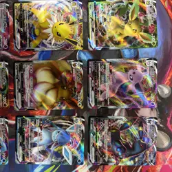 Pokemon S-Chinese Eevee Heroes CS4aC 8 Cards VMAX RRR Espeon Umbreon Glaceon USA - Image 2