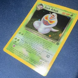 Pokemon Dark Arbok Team Rocket Holo Rare 2/82 60 HP English Unlimited Card - Image 2