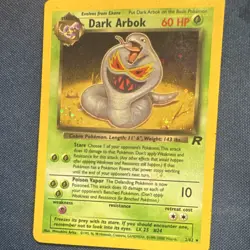 Pokemon Dark Arbok Team Rocket Holo Rare 2/82 60 HP English Unlimited Card - Image 3