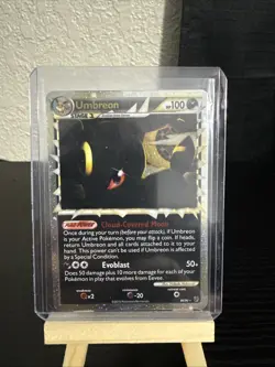Pokemon Umbreon Prime Holo Rare TCG Card HS-Undaunted 86/90 - Image 1