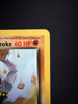 Dark Machoke 40/82 Team Rocket 1st Edition WOTC Pokemon Card LP - Image 3