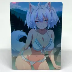 Redo of Healer Setsuna Goddess Anime Waifu ACG Foil Card - Image 1