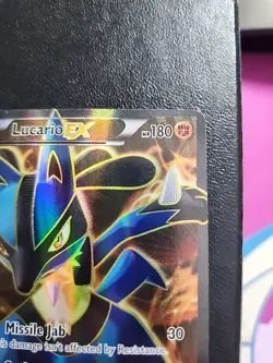 Lucario EX (107 Full Art) 107/111 - XY-Furious Fists - Holo - Pokemon Card LP - Image 4