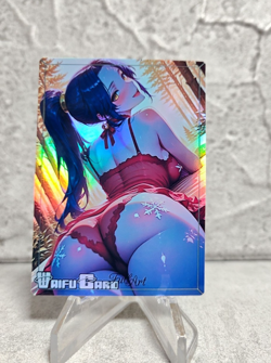 Widowmaker Trading Card Waifu Goddess Story Anime Girl holo Karte Manga Full - Image 1