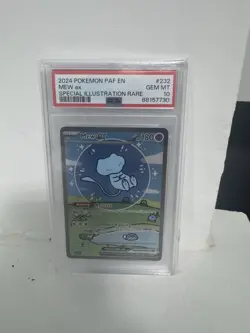 Pokemon TCG Bubble Mew EX Paldean Fates Special Illustration Rare Card - Image 1