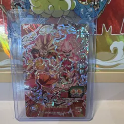 UM11-CP6 CP Holo Majin Buu & Son Goku Super Dragon Ball Heroes Card 2400 HP - Image 1