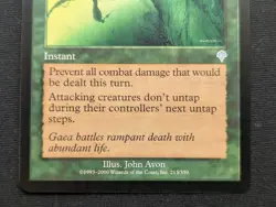 Tangle - Invasion - NM - MTG - Magic the Gathering - Green - Instant - Image 2