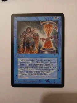Wizards of the Coast Timetwister Beta Rare Blue Sorcery Regular English - Image 1