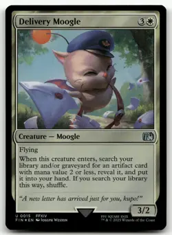 Delivery Moogle #15 (Foil) (NM) Final Fantasy FIN Magic MTG - Image 1
