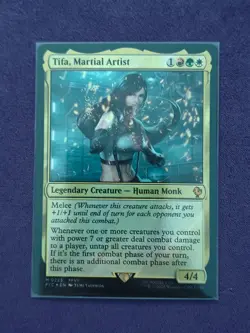 Tifa, Martial Artist (Surge Foil) #225 (NM) Final Fantasy FIC Magic MTG - Image 1