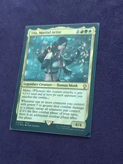 Tifa, Martial Artist (Surge Foil) #225 (NM) Final Fantasy FIC Magic MTG - Image 2