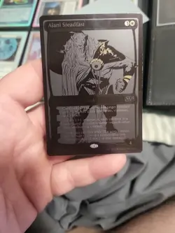 MTG Ajani Steadfast (SDCC 2014 Exclusive) Media Promos Foil NEAR MINT - Image 1