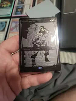 MTG Ajani Steadfast (SDCC 2014 Exclusive) Media Promos Foil NEAR MINT - Image 2