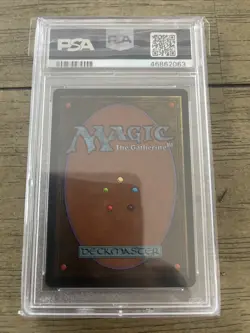 1994 TAIGA Revised Edition Red Green Dual Land Reserved List PSA 9 Mint - Image 2