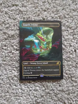 Zagoth Triome (Showcase) Ikoria: Lair of Behemoths Regular Borderless - Image 1