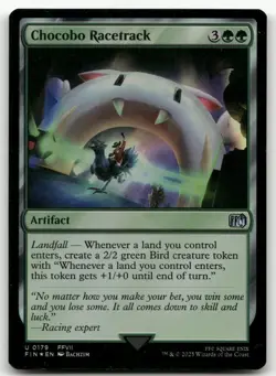 Chocobo Racetrack #179 (Foil) (NM) Final Fantasy FIN Magic MTG - Image 1