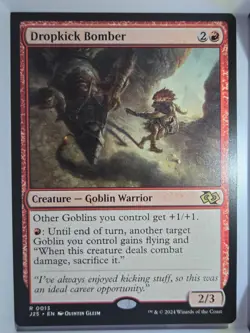 Dropkick Bomber - R13 - MTG - Foundations Jumpstart (J25) - Image 1