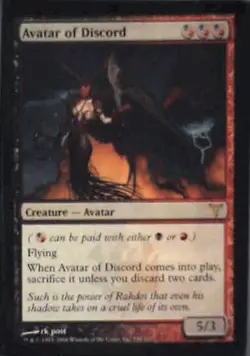 Avatar of Discord - Dissension: #140, Magic: The Gathering Lp R99 - Image 1