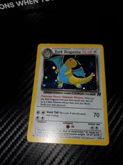 Pokemon TCG Dark Dragonite Holo Rare Card 5/82 - Image 3