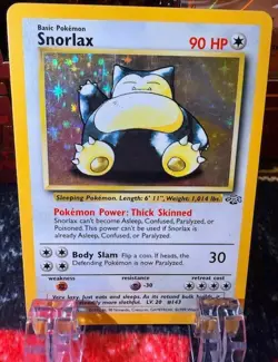 Pokemon TCG Snorlax 11/64 Jungle Holo Unlimited - LP Excellent condition - Image 1