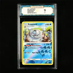 TQG 9 MINT 2017 Pokemon ENG Araquanid 46/149 U - Image 1