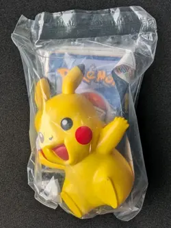Pokemon Russian McDonald's 2016 Sealed Pikachu Toy mit Karte - Image 2