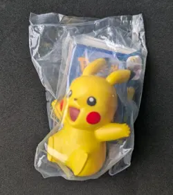 Pokemon Russian McDonald's 2016 Sealed Pikachu Toy mit Karte - Image 1