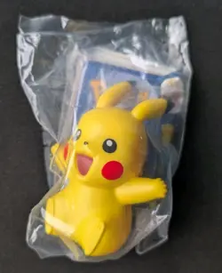 Pokemon Russian McDonald's 2016 Sealed Pikachu Toy mit Karte - Image 2
