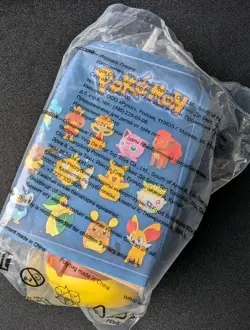 Pokemon Russian McDonald's 2016 Sealed Pikachu Toy mit Karte - Image 4