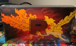 NEW/SEALED Team Rocket's Moltres ex Ultra Premium Collection UPC Box Pokemon TCG - Image 4