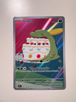 Pokemon Card • Gulpin • Stellar Crown 154/142 • Illustration Rare • ITA • MINT - Image 1