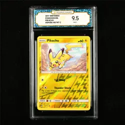 TQG 9.5 MINT+ 2017 Pokemon ENG Pikachu 40/147 C - Image 1