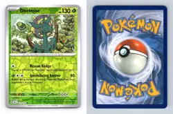 Dhelmise #10/191 SV Surging Sparks 2024 Reverse Holo Common Pokemon TCG Card - Image 1