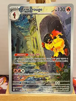 Crimanzo 203/198 Karmesin&Purpur Illustration Rare Englisch NM Pokemon - Image 1