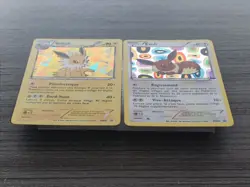 Pokemon Eevee Evolutions COMPLETE SET 9 Cards Umbreon Sylveon Jolteon Vaporeon N - Image 3