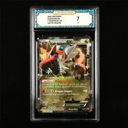 TQG 7 NM 2015 Pokemon ENG Tyrantrum ex XY70 Promo - Image 1
