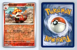 Crocalor #30/191 SV Surging Sparks 2024 Reverse Holo Common Pokemon TCG Card - Image 1