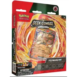 Pokemon Deck Combat Deluxe Feunard EX Scelle FR - Image 1
